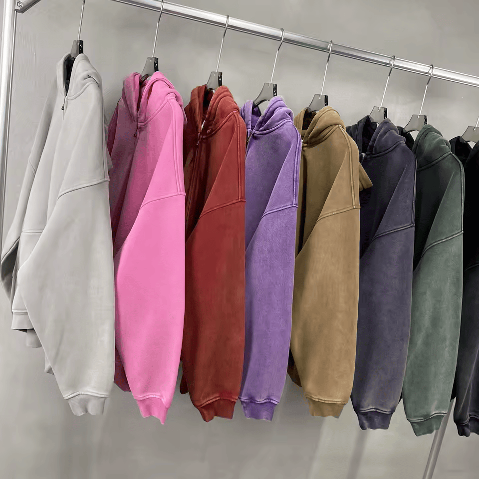 Washed Zip
