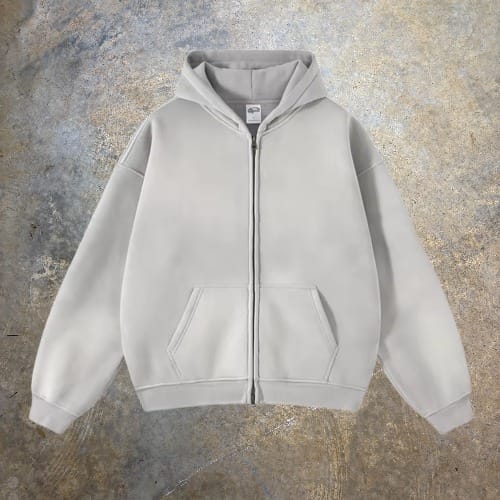Washed Zip