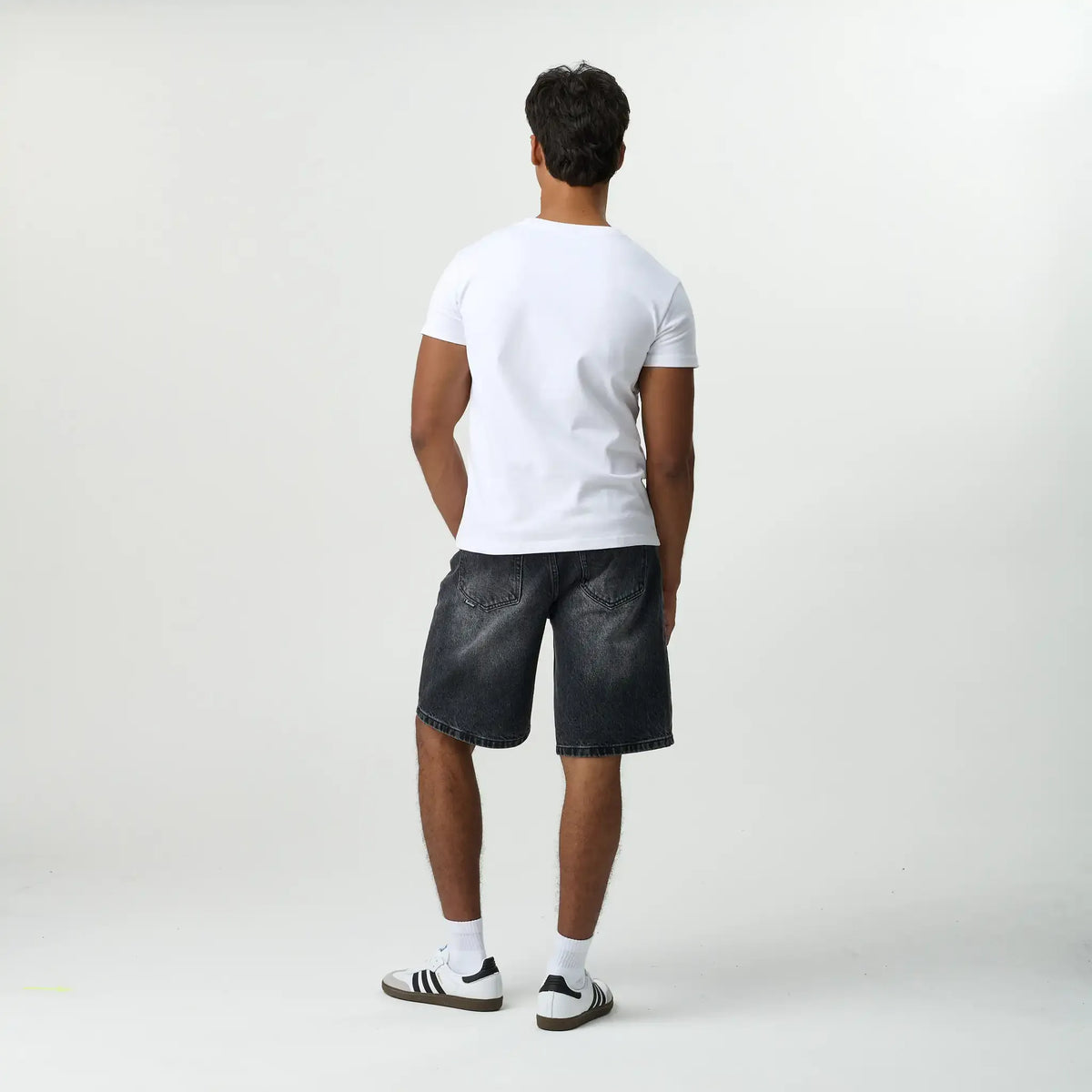 Grey Wash Jorts