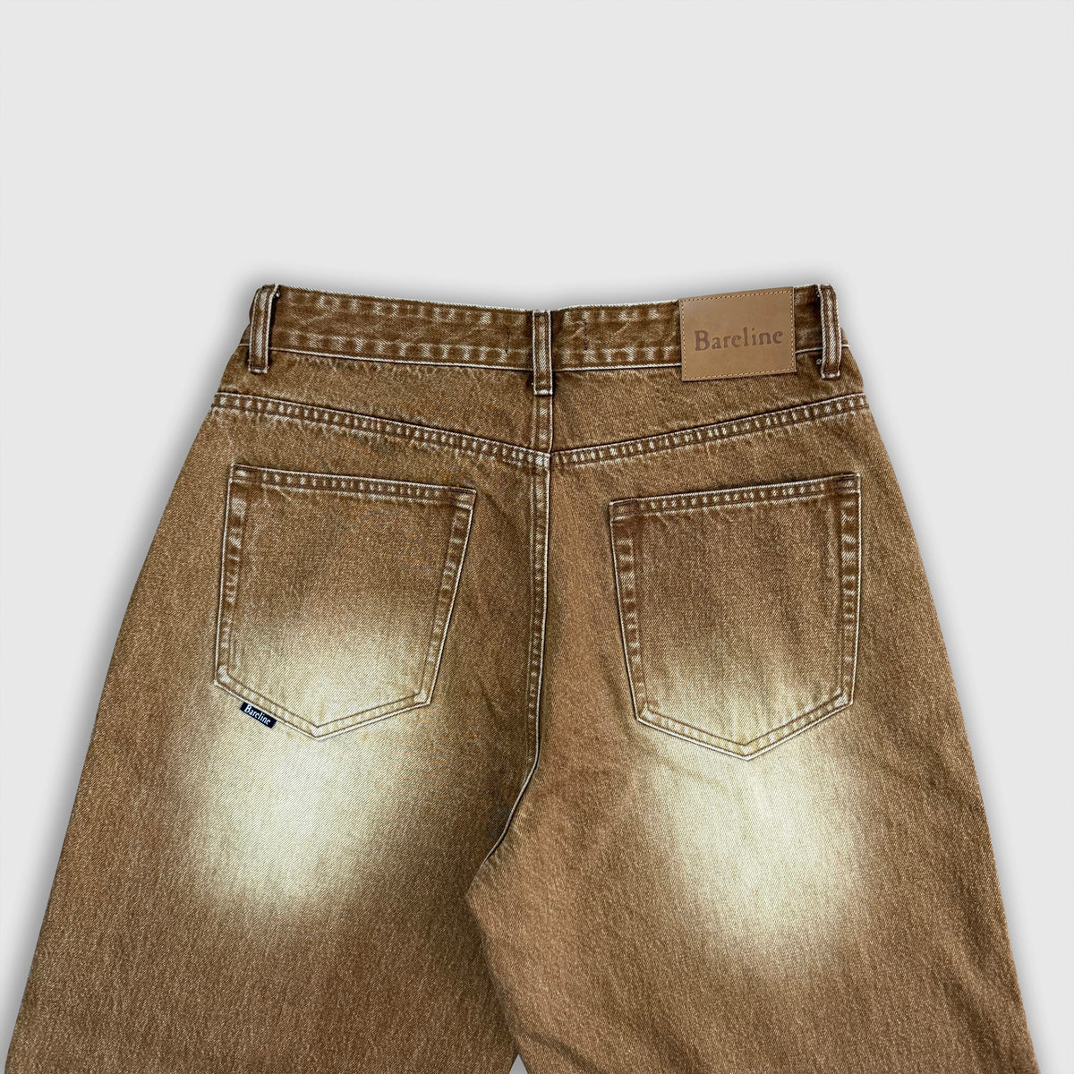 Brown Wash Denim