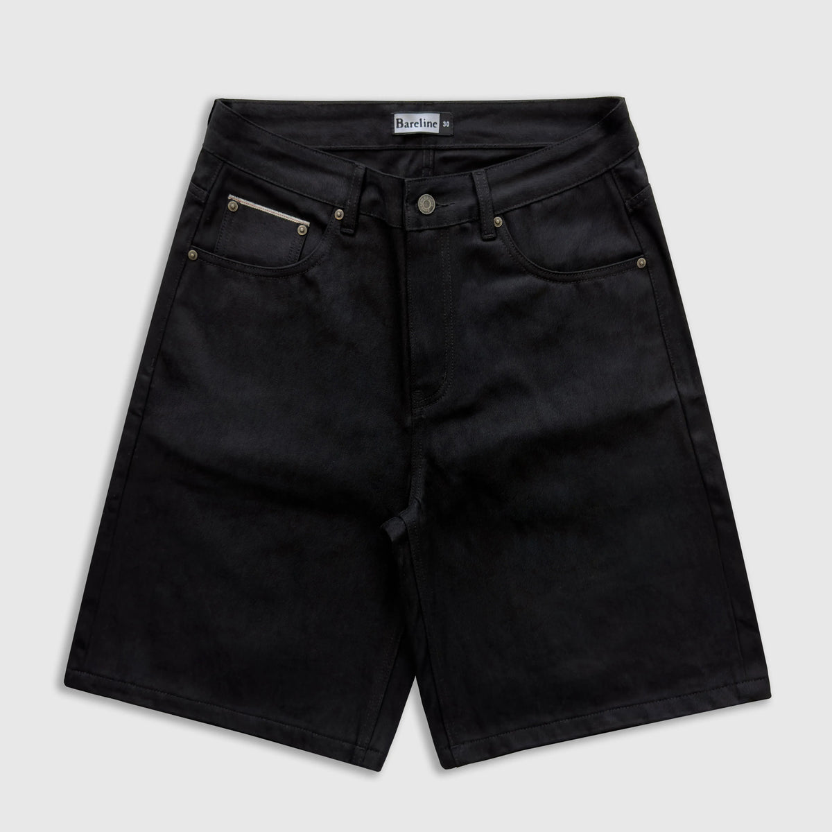 Black Selvedge Jorts