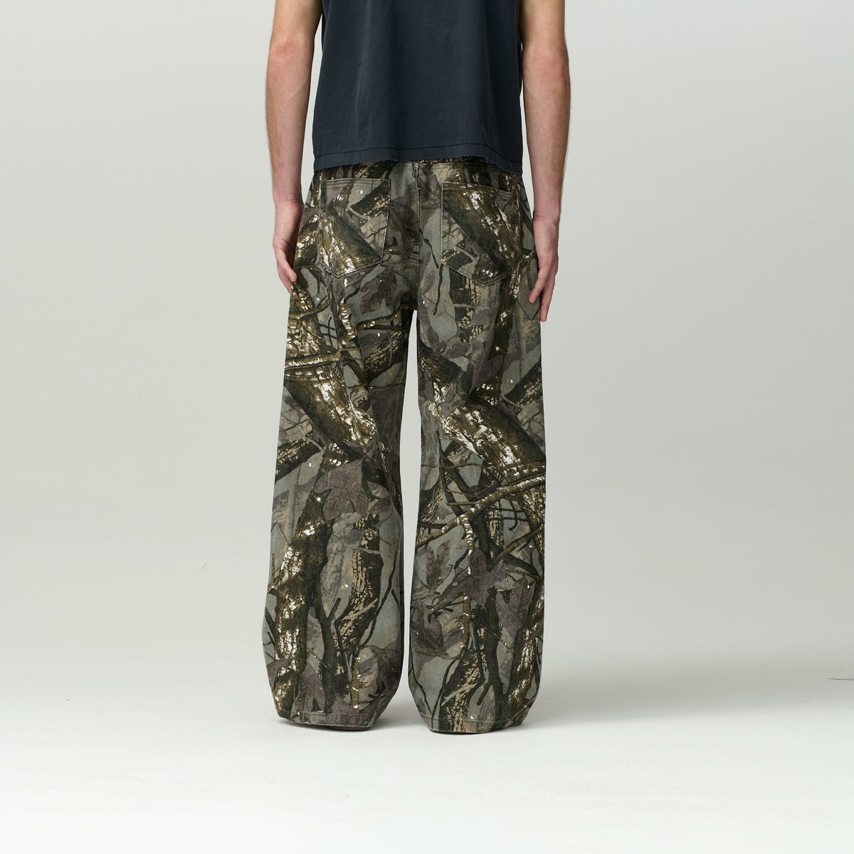 Woodland Camo Denim