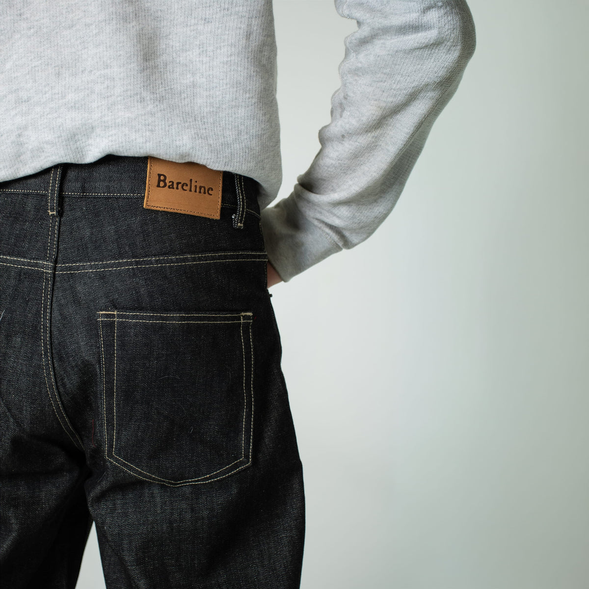 Raw Black Selvedge Denim