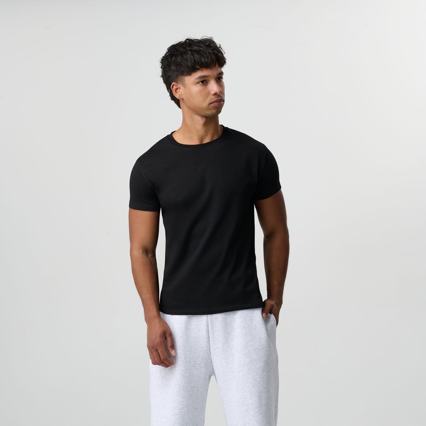 Black Baby Tee | Mens