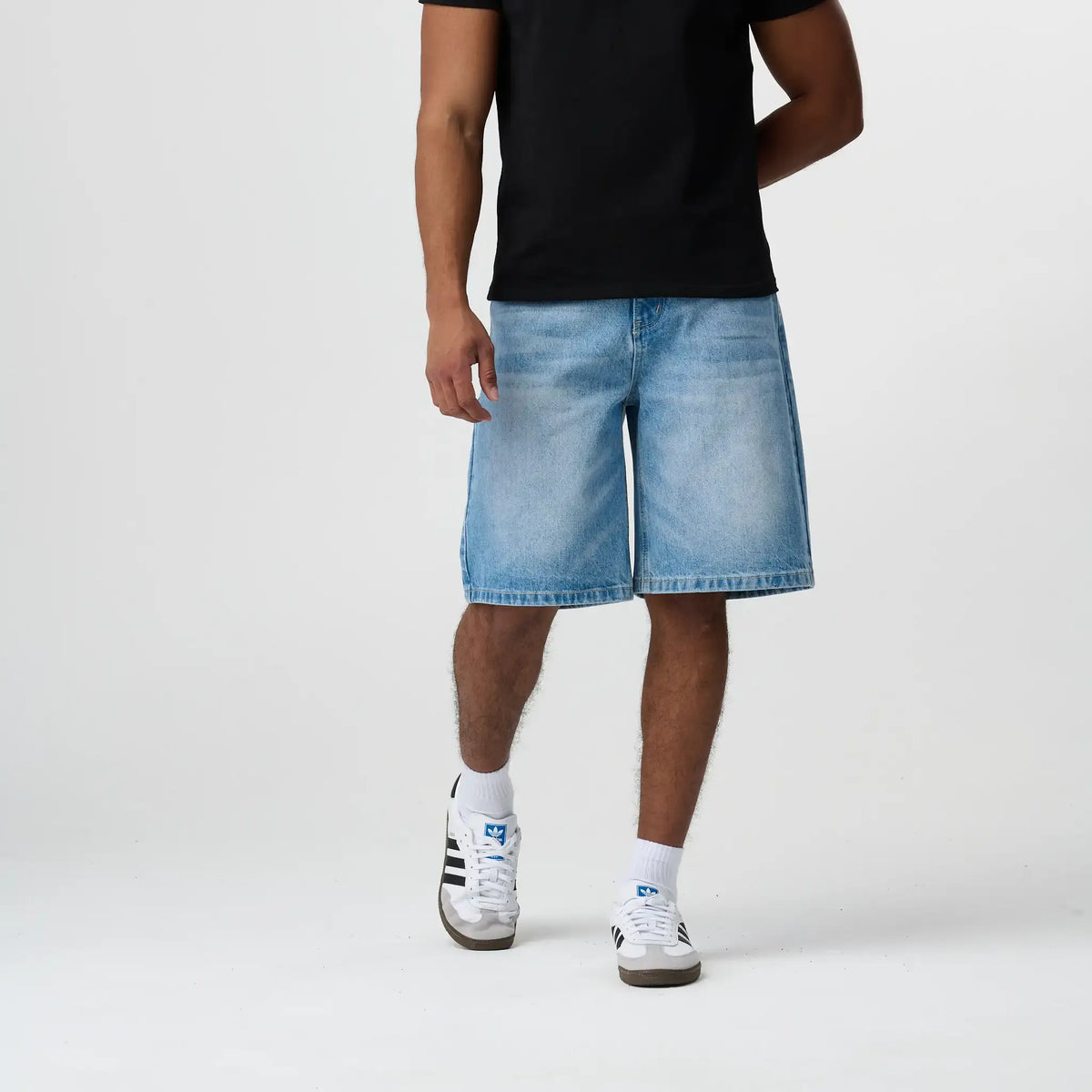 Light Blue Jorts