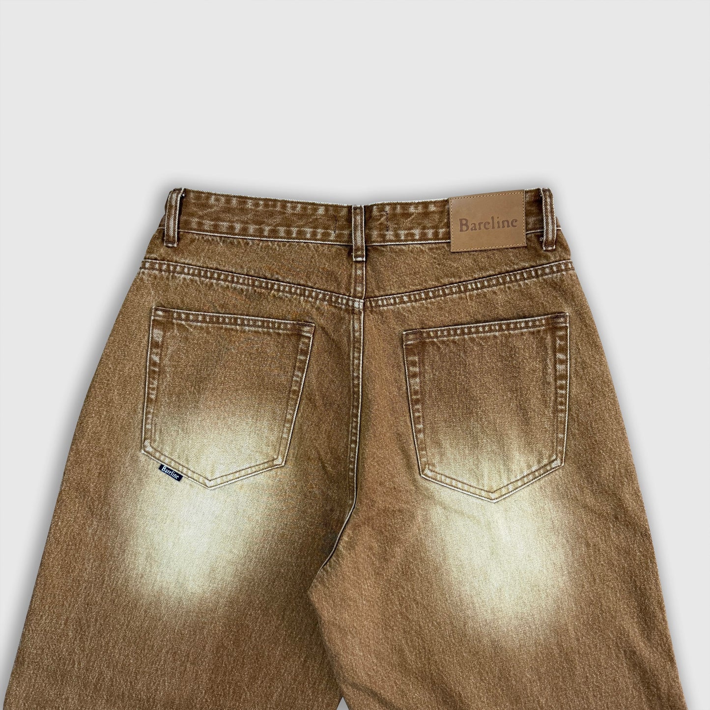 Brown Wash Denim