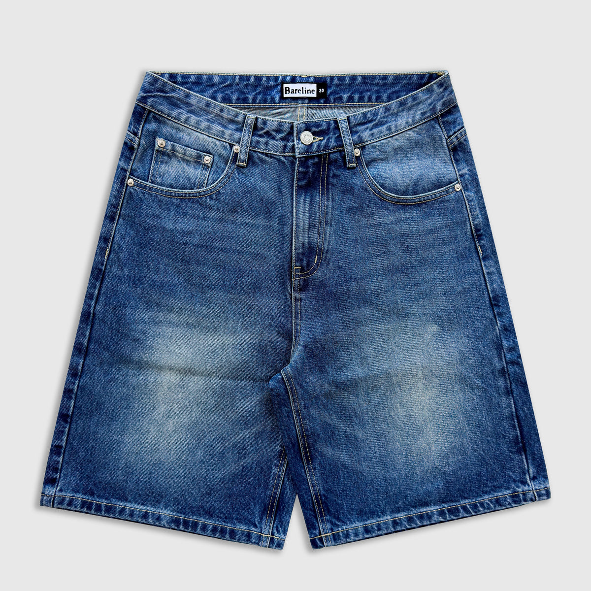Blue Wash Jorts