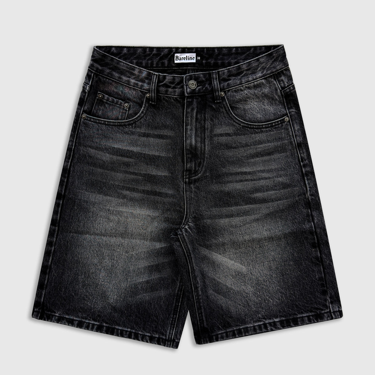 Grey Wash Jorts