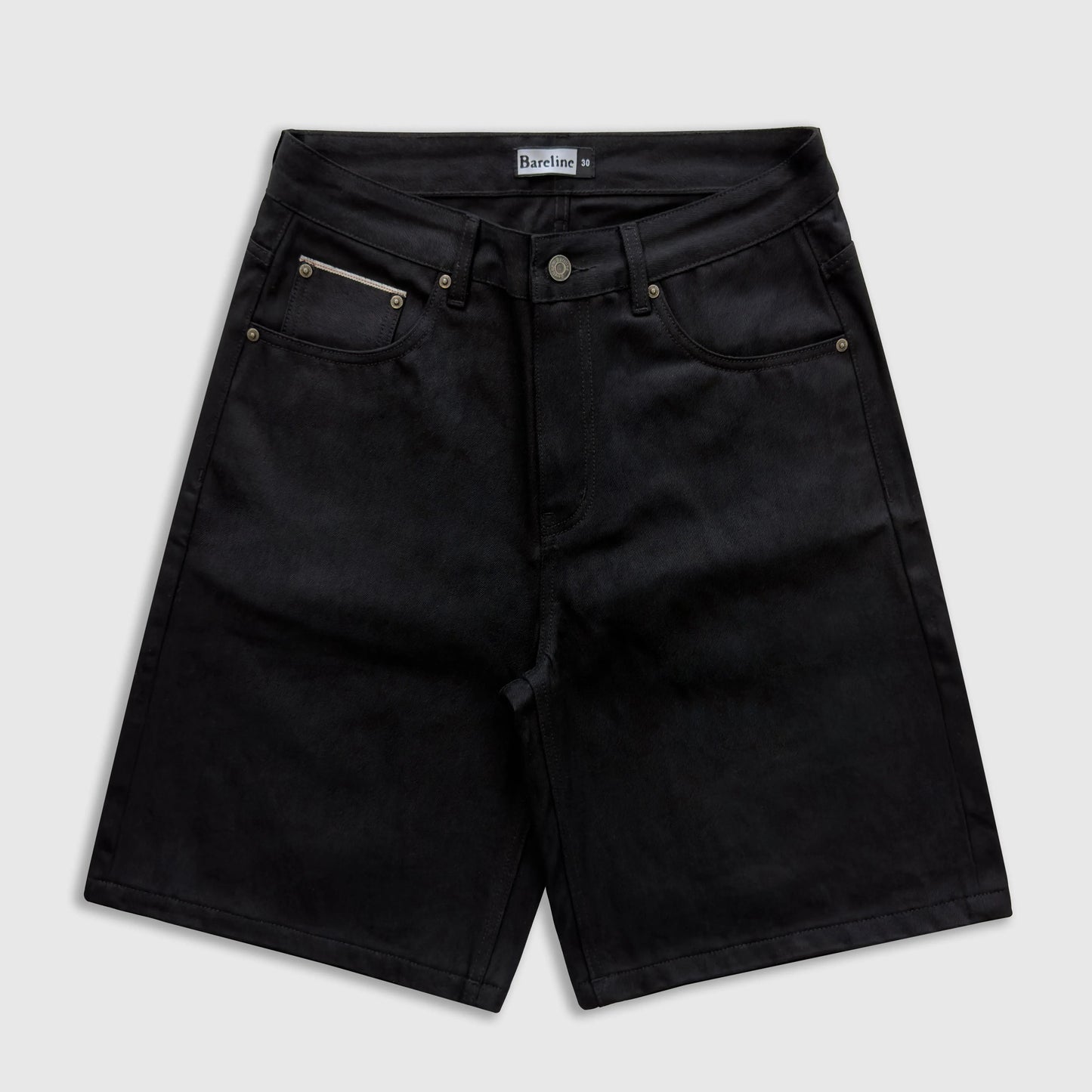 Black Selvedge Jorts