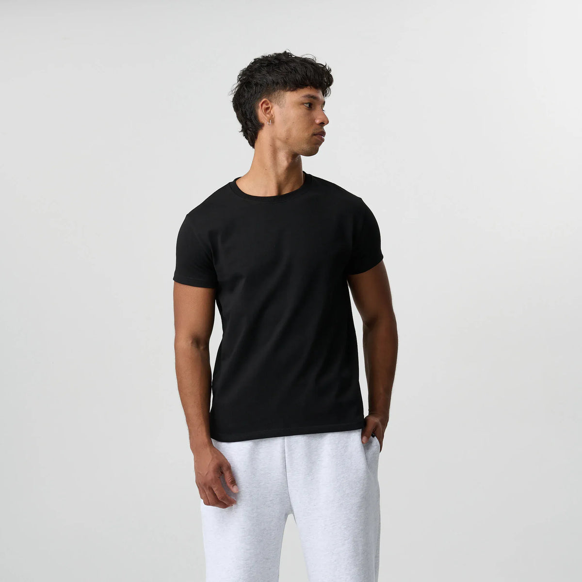 Black Core Baby Tee | Mens